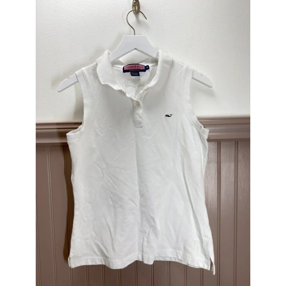 Vineyard Vines Sleeveless Polo Shirt Size Medium. #0129